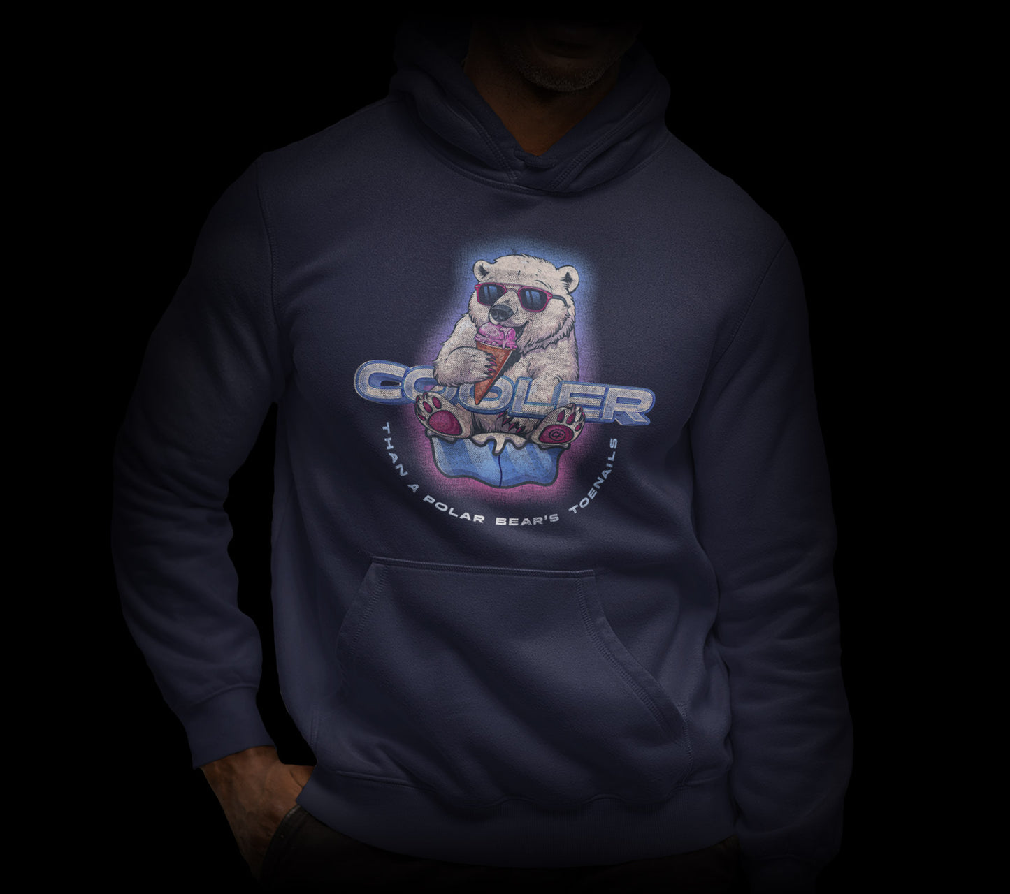 Cooler than a Polar Bear's Toenails Hooded Sweatshirt