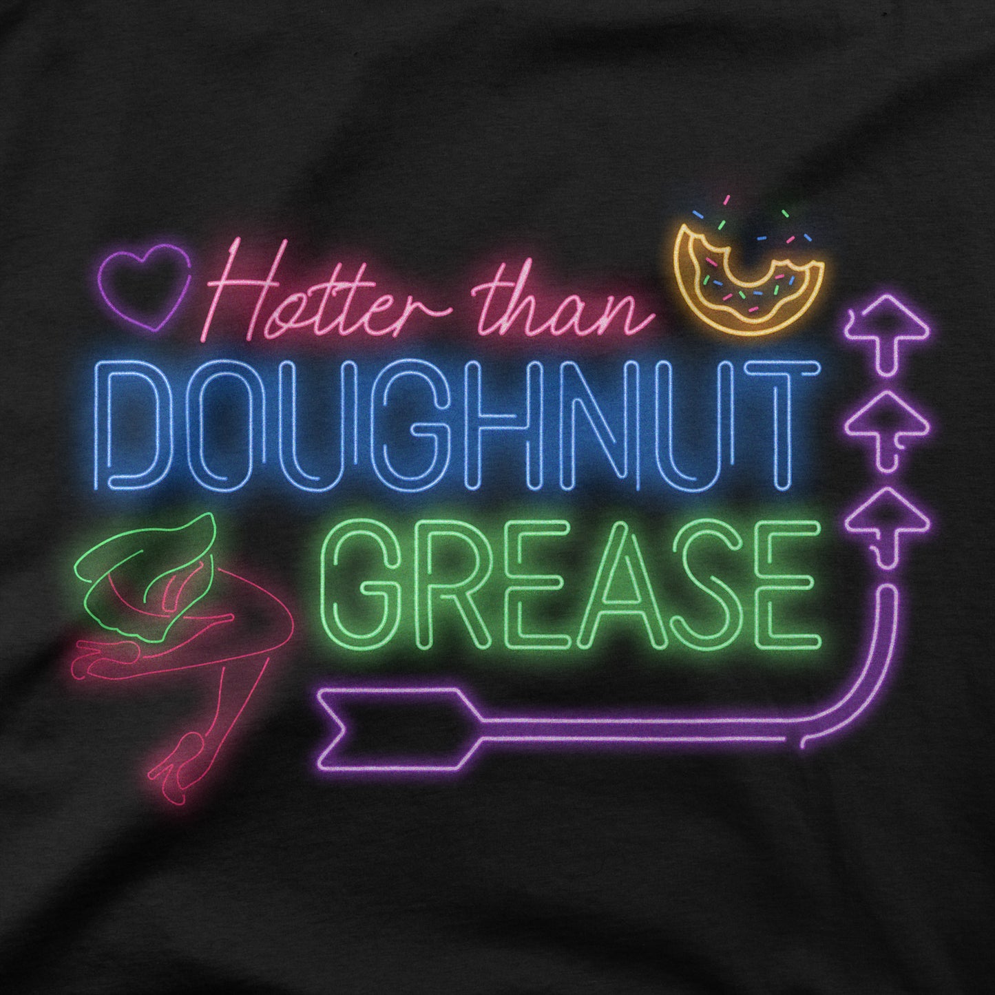 Hotter Than Doughnut Grease Hooded Sweatshirt