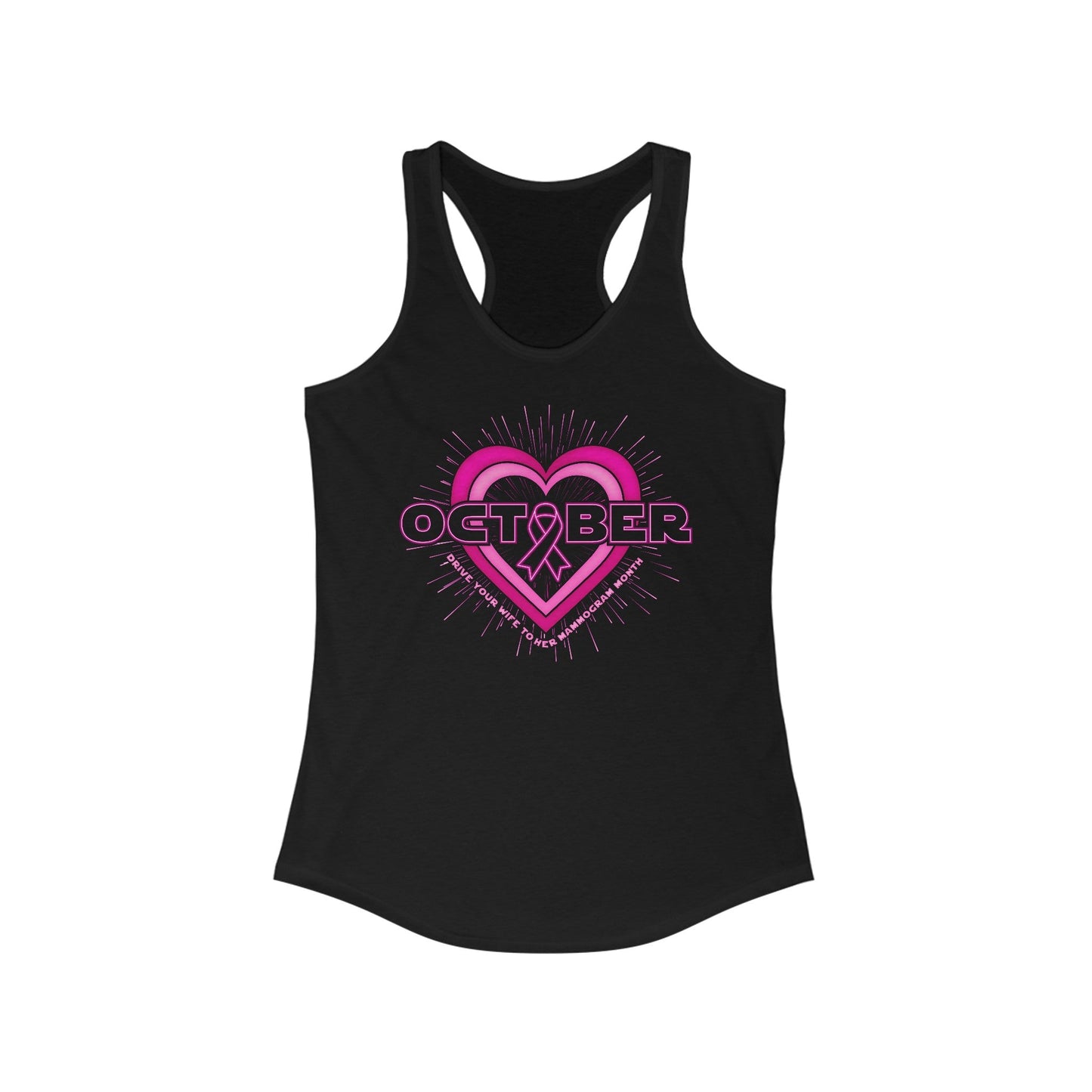 October Mammogram Month Tank Top