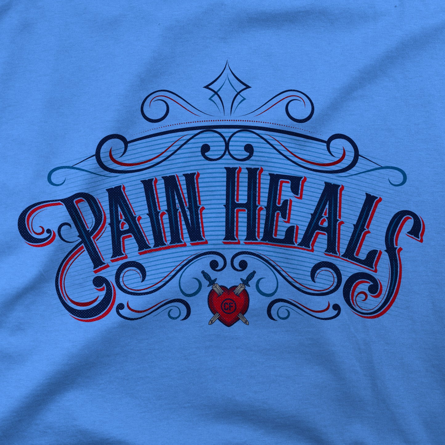 Pain Heals Hooded Sweatshirt