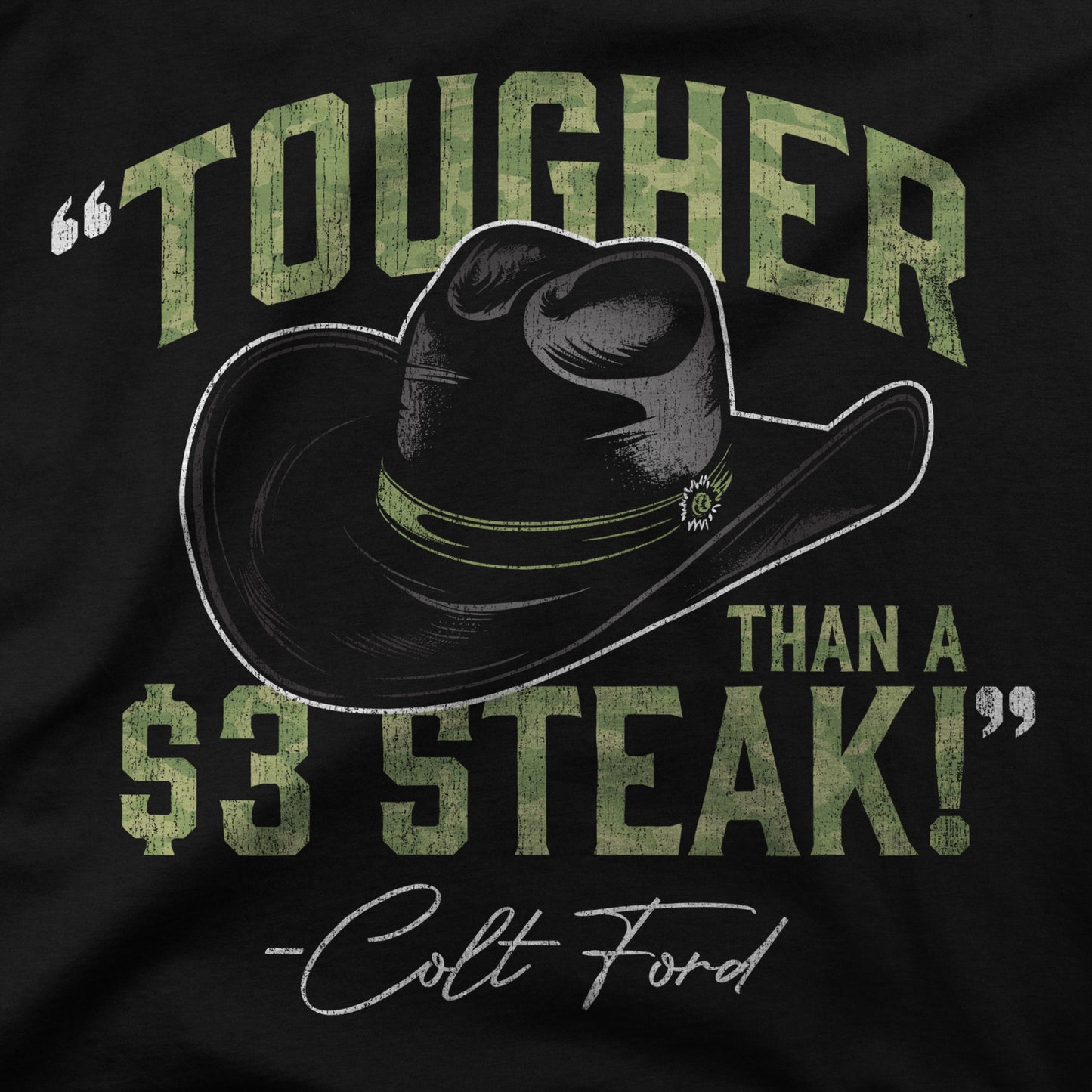 Tougher than a $3 Steak Hooded Sweatshirt