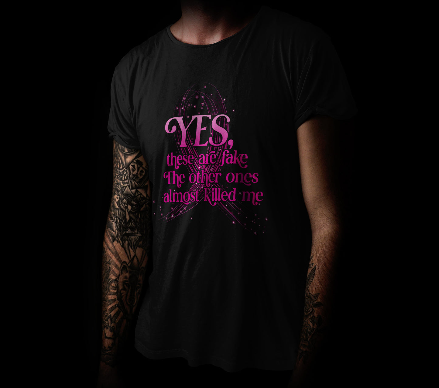 Yes, these are fake Tee