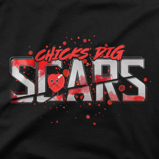 Chicks Dig Scars Tee