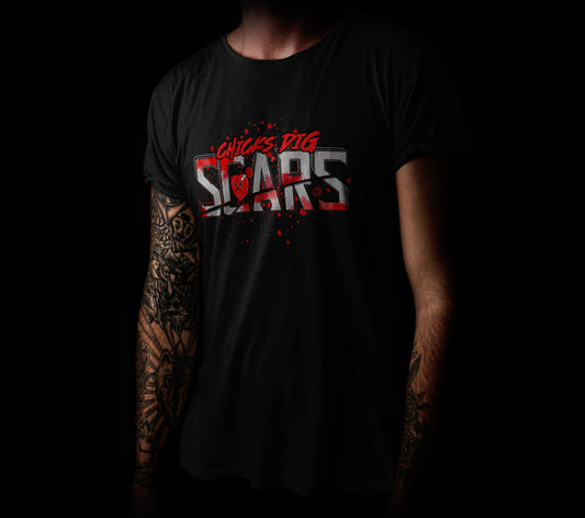 Chicks Dig Scars Tee