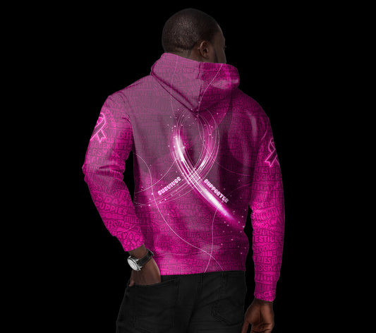 Breast Cancer Awareness Hoodie (with graffiti)